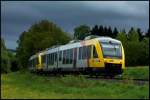 HLB VT 288 und VT 279 als RB52 nach Fulda am 20.05.13 bei Gersfeld