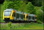 HLB VT 279 und VT 288 als RB52 nach Fulda am 20.05.13 bei Gersfeld