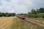 602 + 705 mit dem Rüdersdorfer Zement nach Regensburg Hafen bei Dettenhofen.