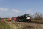 193 871 mit einem Containerzug am 29.