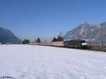 ES64 F4 089 zieht ein EC nach Verona bei Oberaudorf.