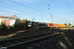 X4E 601 alias 193 601 mit einem Containerzug in Nürnberg Hohe Marta.