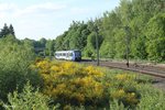 622 409 verlässt Reuth bei Erbendorf als OPB79743 Marktredwitz - Regensburg.