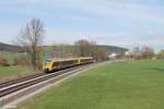 Zwei 1648 702 verlassen Weiden als OPB79727 Marktredwitz - Regensburg bei Ullersricht.