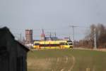 643 112-5(OLA-VT 0005) vor der Rostocker Skyline.06.03.2012