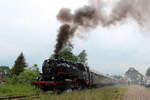 PRESS 86 333 Sonderfahrt im nassen Dreieck auf der EVB-Strecke Zeven - Tostedt.