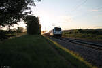 187 312-4 mit einem Getreidezug bei Pölling. 14.05.24