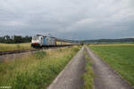 186 258 mit einem ARS Altmann Zug bei Oberdachstetten.