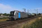 RFO 7 193 902 schlept ein Kesselwagenzug durch Venlo VIerpaardjes am 7 Augustus 2025.  RFO 7 193 902 schlept ein Kesselwagenzug durch Venlo VIerpaardjes am 7 Augustus 2025.