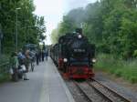 Die Dritte 99er die am 09.Juni 2012 im Einsatz war,war 99 1781.Hier hatte es die Lok von G�hren nach Lauterbach Mole geschafft.