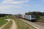 185 864 von  Railpool  ist derzeit fr  TX Logistik  im Einsatz.