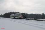 VT04 Fussballdesiro als VBG81110 Schwandorf - Marktredwitz bei Oberteich.