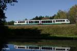 VT18 als VBG81113 Hof - Schwandorf bei Oberteich.