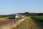 VT10 + VT14 als VBG81107 Marktredwitz - Regensburg bei Oberteich.