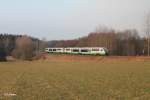 VT 13 + 15 als VBG74287 Marktredwitz - Regensburg bei Oberteich.