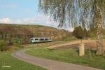 Nachschuss auf VT16  Stadt Regensburg  als VBG 74269 Marktredwitz nach Regensburg bei Lengenfeld.