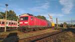 112 189 und 143 173-3 abgestellt im BW Glauchau.