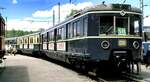 Hamburger S-Bahn Typ 471 Nr.1403 bei der Ausstellung 100 Jahre elektrische Lokomtive in M�nchen-Freimann am 25-05-1979.