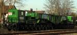 Tragschnabelwaggon 80 D-ELBA 996 0 005-0 von der K�bler Spedition f�r Transformatorentransport bis zu 250 Tonnen.
