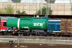 BfB Kesselwagen f�r Brandwein 23 RIV 80DB 746 0 152-3 D in M�nchen Ost am 04.05.2006.