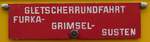 (280'734) - Routentafel - GLETSCHERRUNDFAHRT - FURKA - GRIMSEL - SUSTEN - am 27.