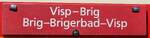 (289'372) - Routentafel - Visp-Brig - Brig-Brigerbad-Brig - am 4. Juli 2026 in Weisslingen, Theiligerstrasse