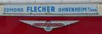 (268'489) - Beschriftung - EDMOND FLECHER OHNENHEIM B/RHIN - und Buslogo - CHAUSSON - am 25.