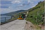 Ein Petit Train fährt seine Besucher durch's Lavaux.