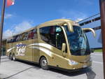 (197'656) - Aus England: Bakers Dolphin, Bristol - HD08 GLD - Scania/Irizar am 15.