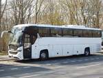 Scania Interlink von Hodgsons Coach Operators aus England in Berlin.