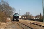 232 413 abgestellt in Marktredwitz. 25.03.22