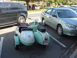 (190'820) - Vespa mit Seitenwagen - B2EYF - am 22. April 2018 in Matamata