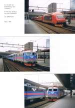 EinBlick in mein Fotoalbum: Interessant in Oslo im April 1999 waren neben den mir Formbekannten El-18 der Einsatz schwedischer RC.