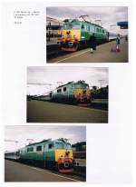 Der D 329 von Gdynia nach Berlin Lichtenberg kurz vor der Abfahrt.