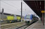 Die Captrain France (CPTF) 1448 D 1206 mit der UIC Nummer 92 87 1001448-3 F-CPTF mit der Zulassung in Frankreich und Deutschland hat sich an der Tankstelle in Strasbourg versorgt und ist nun auf Rangierfahrt zu ihrem nächsten Einsatz. Rechts im Bild der SNCF X 76602. 

12. März 2024