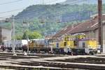 SNCF Infra Y 9041 steht am 3 Juni 2014 in Chambery.