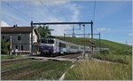 Die SNCF BB 22 316 schiebt bie Russin ihren TER von Lyon Richtung Genève.