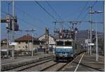 Die SNCF BB 22313 verlässt Aix-Les Bains mit ihrem TER nach Lyon.