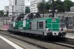 SNCF FRET 66406 durchfahrt Dijon am 2 Juni 2014.