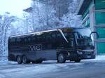 (270'450) - Aus Frankreich: VIC, Paris - GX 021 KT - Setra am 30. Dezember 2024 in Lauterbrunnen, Parkhaus