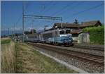 Die SNCF BB 22391  Nez cassé  mit ihrem TER von Lyon nach Genève bei Bourdigeny.