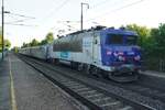 SNCF 22282 schiebt der TER Saverne--Selestat aus Geispolsheim aus am 22 Mai 2026.