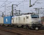 037 527-5 von CB Rail mit Blauerwand am 14.02.11 in Fulda