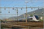 tgv-lyria/654575/da-es-wohl-in-bern-an Da es wohl in Bern an einem geeigneten Abstellplatz fehlt, verbringt der TGV Paris -Bern Paris die Nacht im Rangierbahnhof von Biel.

Der TGV Lyria 4411 wartet am 24. April 2019 auf die Fahrt nach Bern. 

