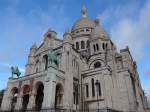 (167'075) - Die Kirche Sacr� Coeur de Montmartre am 17.