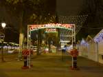 (167'040) - Der  geschlossene  Weihnachtsmarkt am 16.