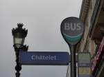 (167'356) - Bus-Haltestelle - Paris, Ch�telet - am 18. November 2015