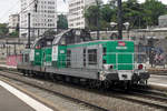 SNCF FRET 66406 durchfahrt Dijon am 2 Juni 2014.