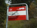 (130'333) - AFA-Haltestelle - Achseten, B�nigen - am 11.