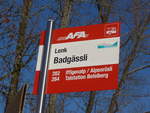 (200'205) - AFA-Haltestelle - Lenk, Badg�ssli - am 25.